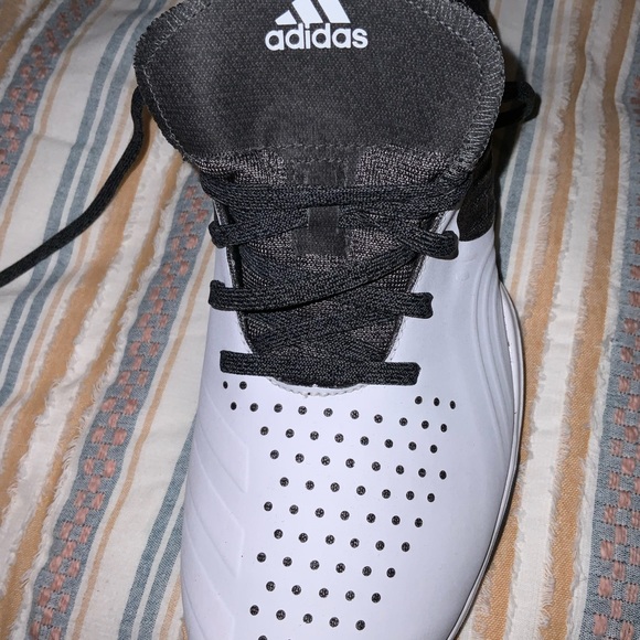 Adidas White & Gray Boost ADI Power sneaker { Never Worn } - Picture 8 of 10